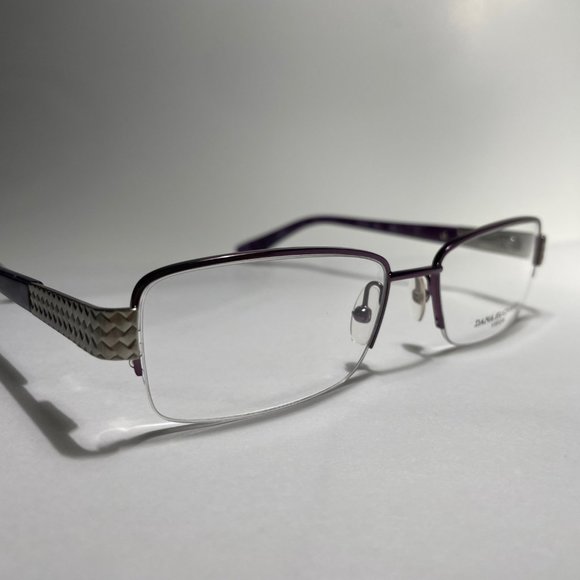 New DANA BUCHMAN Eyeglasses ANNICE Lilac Size 52-17-133 - Picture 5 of 16